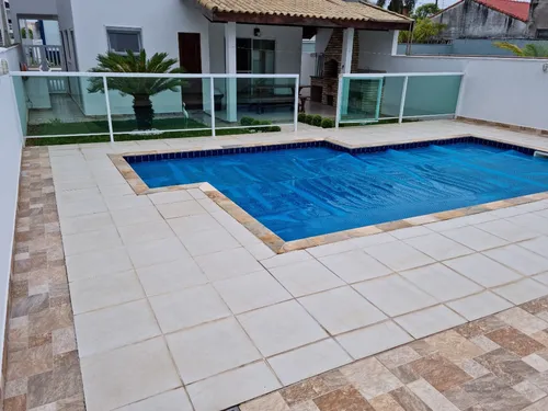 Casa De Praia 4 Dormitórios Com Piscina Aquecida