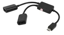 Comprar Cable Host Micro-usb Macho 2x Tipo Dual Hembra Adaptador Otg
