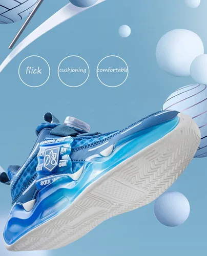 Zapatillas De Baloncesto Luminosas For Niño Y Niña Posterior