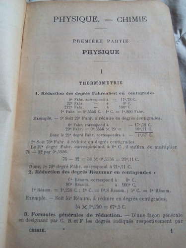 Agenda Dunod 1939 Chimie - Martínez (Usado)