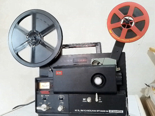 Proyector Super 8 Elmo Sound St- 600m- Funcionando Perfecto (Reacondicionado)