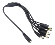 Comprar Cable De Poder Cctv Camaras De Vigilancia\u002Fsplitter Dc 1x8