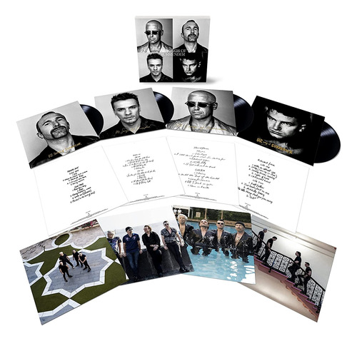 Vinilo U2 Songs Of Surrender 4 Lp Super Deluxe Collector.