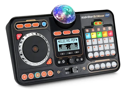 DJ機材 Kidi Star DJ Mixer Vtech Vtech Kidi Star Dj Mixer Black | MercadoLivre
