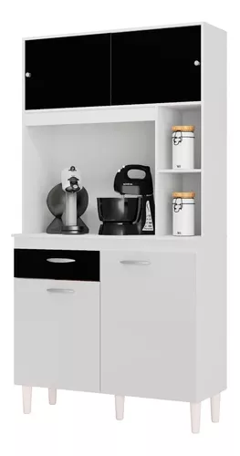 Mueble Auxiliar cocina Blanco 90 cm