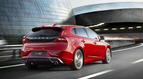 Spoiler Difusor R-design Facia Trasera Volvo V40