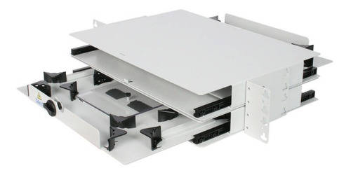 Distribuidor Fibra Óptica Lcx 24 Fibras 4ur Telect Lcxc241f