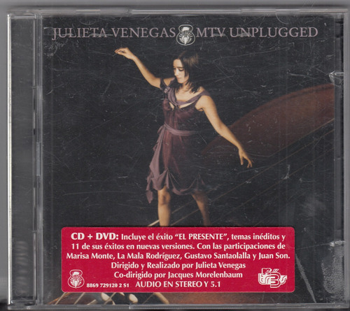 Julieta Venegas Mtv Unplugged Cd+dvd Original Usado Qqg.