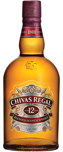 Whisky Chivas Regal 12 Anos 01l