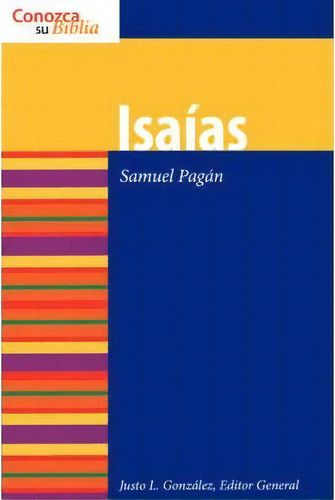 Isaias, De Samuel Pagan. Editorial Augsburg Fortress, Tapa Blanda En Español