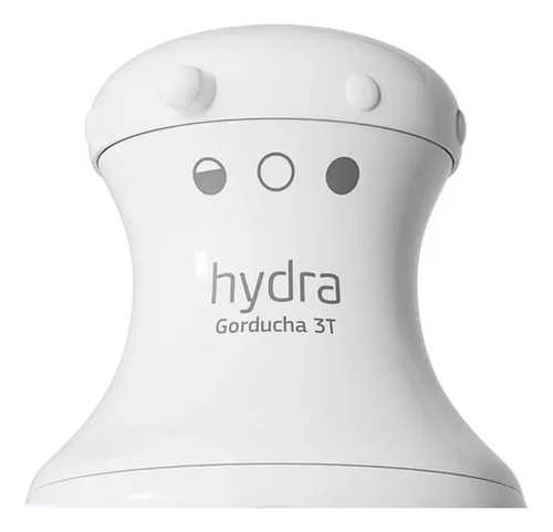 Chuveiro Ducha Gorducha 3t 5400w Cor Branco 220v Hydra Branco Brilhante