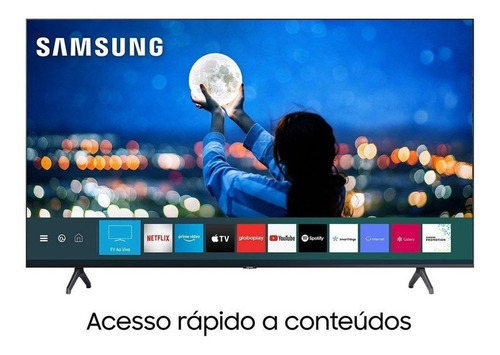 Imagem 2 de 4 de Smart Tv Led 65 Uhd 4k Samsung Lh65bethv Crystal Uhd Hdr