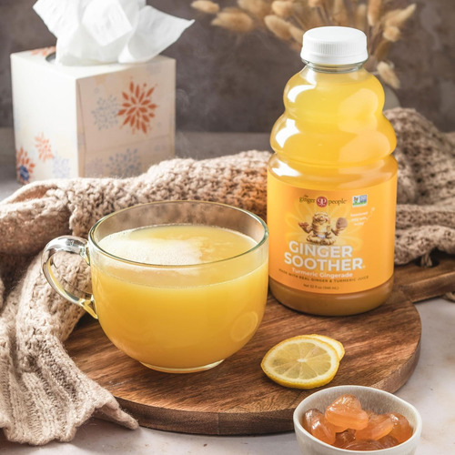Gingerade De Cúrcuma, Calmante De Jengibre De The Ginger Peo