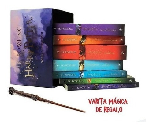 Libro - Saga Harry Potter Libros 1-7 En Caja