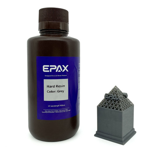 Epax Impresora 3d Resina Dura Para Lcd 2.2 Lbs Color Gris