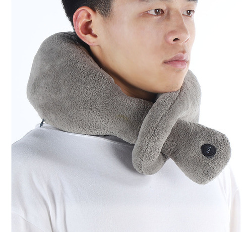 Almohada De Masaje Vibratorio Para Cuello Y Terapia