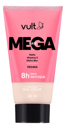 Base de maquiagem em líquida Vult de Todos os Tipos tom claro - 26mL 30g