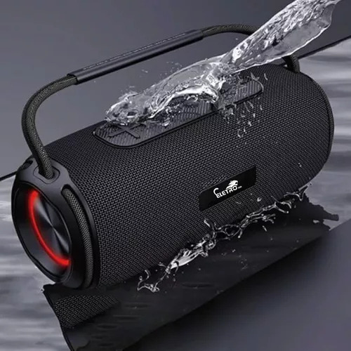 Caixa Som Bluetooth Alto Falante Duplo 2.0 60w Stéreo Sm-15 Cor Preto 110v/220v