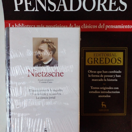Libro Grandes Pensadores Nietzsche Gredos Nuevo Ktabllee