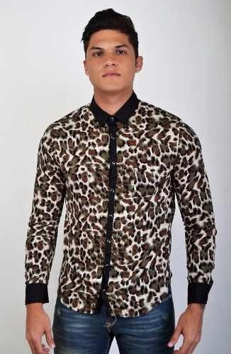Camisas Importadas Para Caballero Leopardo