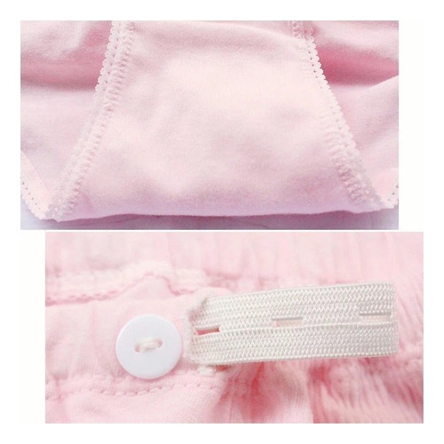 Az. Set De 3 Panti O Pantaletas Maternidad Embarazo Cintura