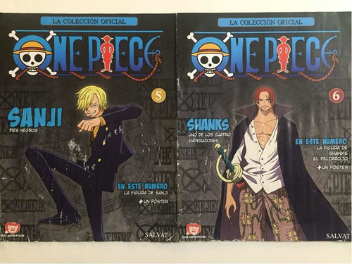 Lote 2 Revistas One Piece # 5 Y 6 Sin Muñecos