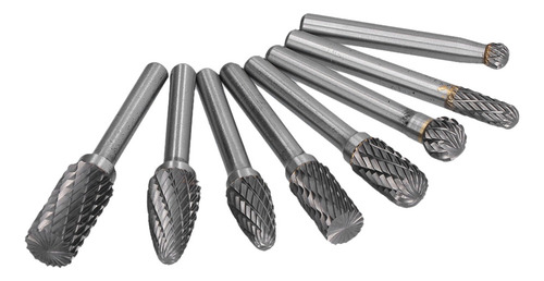 Juego De 8 Piezas De Brocas De Carburo De Tungsteno De 6 Mm