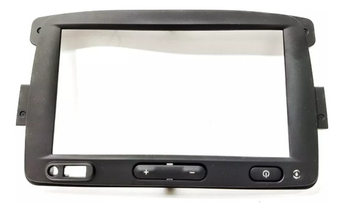 280583639r Moldura Do Media Nav Novo Logan 2015 Em Diante