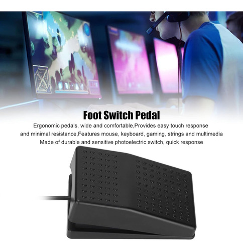 Pedal De Pie Usb Interruptor De Pie Único, Pedal De Ac...