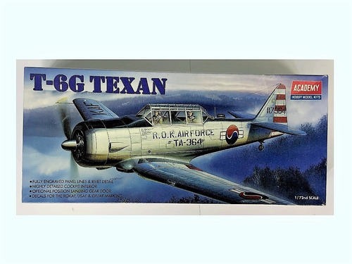 Modelo P/armar Maqueta Escala 1/72 Del N. A. T-6 Texan F A U