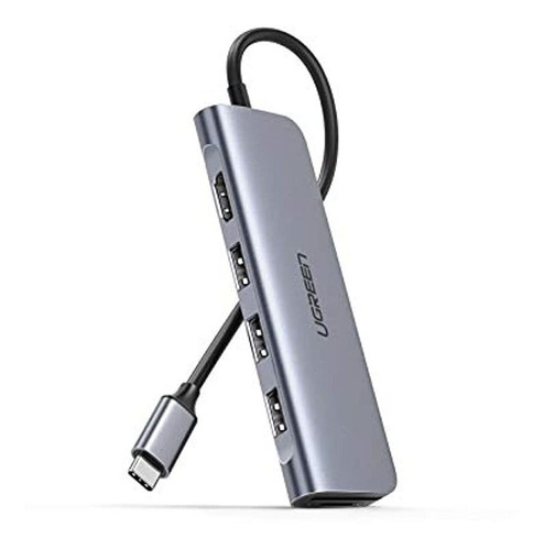 Ugreen Hub Usb C, Adaptador Usb C Hdmi 6 En 1 Tipo C Hub Con