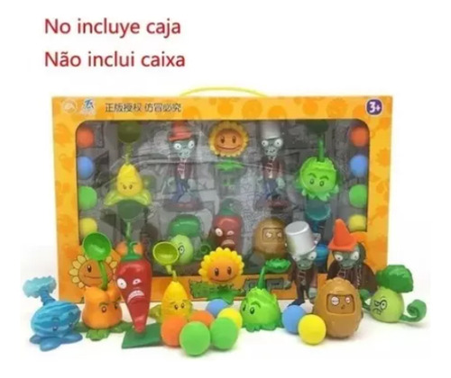 Auténtico Zombie Set Plantas Vs Zombies Sin Caja