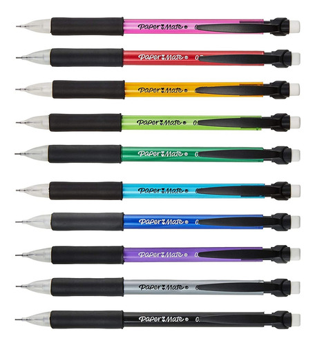 Lápiz Mecánico 0,7 Mm #2 Paper Mate Write Bros X12 Unidades