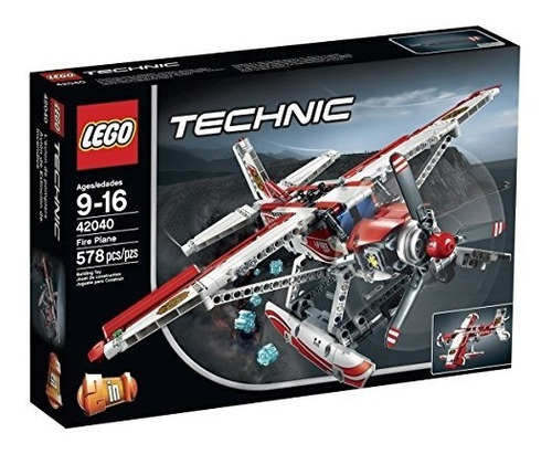 Lego Technic 42040  Avión De Fuego Kit De Construcción 