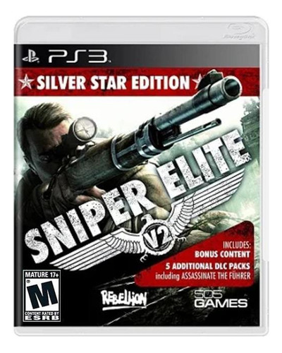 Jogo Sniper Elite V2 Ps3 Mídia Física  Novo +