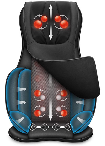 Snailax Almohadilla Para Silla De Masaje De Cuerpo Completo,