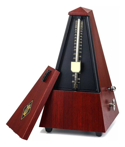 Metrônomo Mecânico De Torre Para Piano, Guitarra E Violino