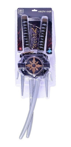 Espada Ninja 70 Cm Katanas Con Accs El Duende Azul Jlt 7304