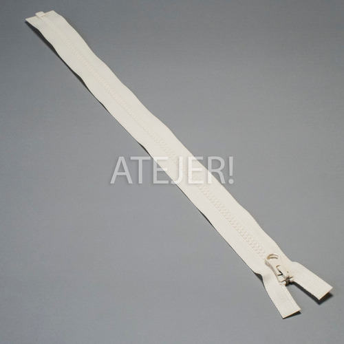 Imagen 4 de 4 de Cierre Diente De Perro Marca Ykk Desmontable De 1 Mts X Unid
