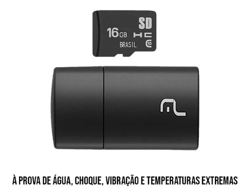 Imagem 2 de 3 de Cartão De Memoria 16gb Multilaser Mc162