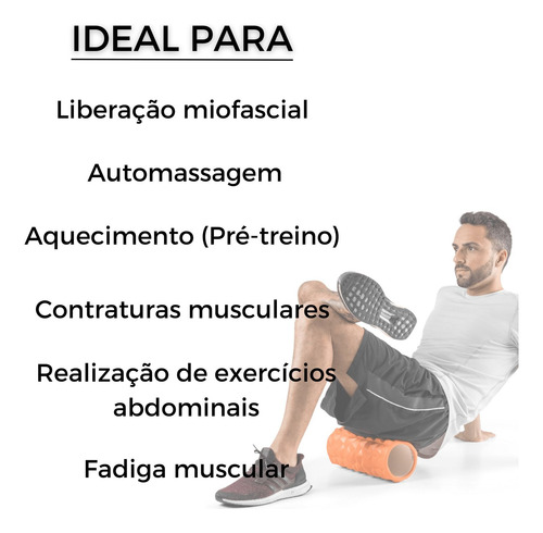 Rolo Massagem Liberação Miosfascial Terapia Tratamento