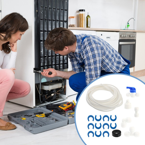 Instalación De Una Línea De Agua Para Refrigerador, Conjunto