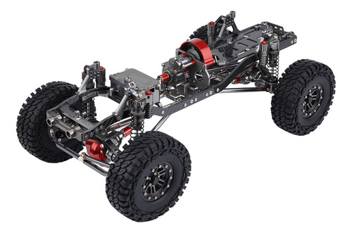 Kit De Coche Rc Frame De Aleación De Aluminio Y Fibra De Car