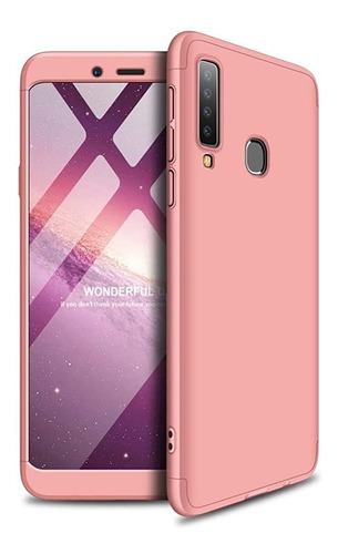 Forro Estuche Protector Lujo 360 Samsung A9 2018 + Vidrio