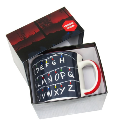 Imagem 3 de 4 de Caneca Tom 350ml Stranger Things Luzes - Netflix Original