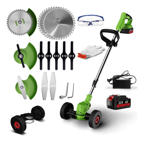 Weed Wacker - Recortadora De Malezas Inalambrica Con 3 Tipos