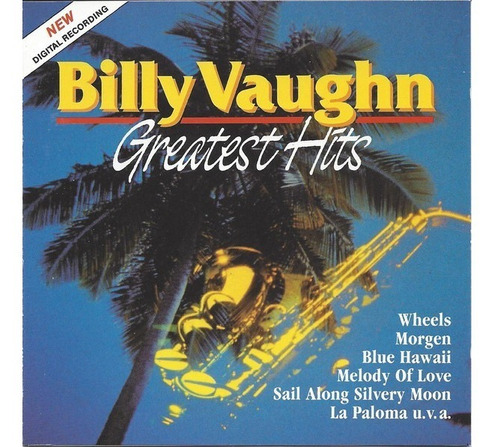 Cd Billy Vaughn  Greatest Hits