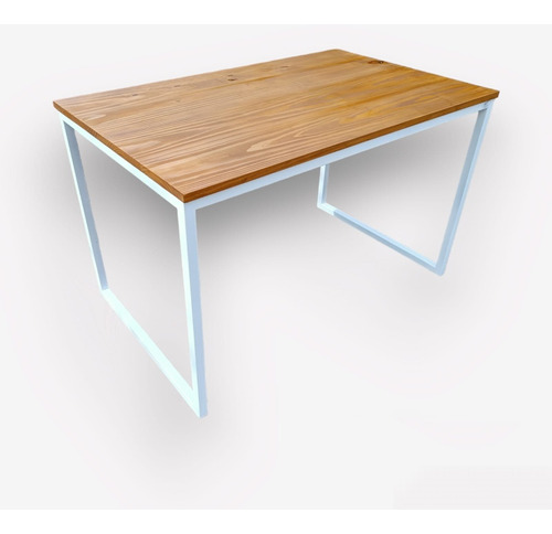 Mesa De Comedor En Hierro Y Madera