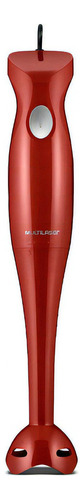 Batidora De Inmersión Multilaser Con Vaso 500 Ml Color Rojo