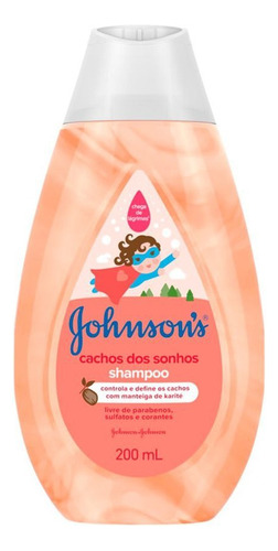  Shampoo Cachos dos Sonhos Johnson's Baby 200ml